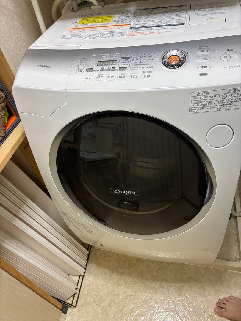 ママ　東芝　TOSHIBA ドラム式洗濯乾燥機　TW-Q900L