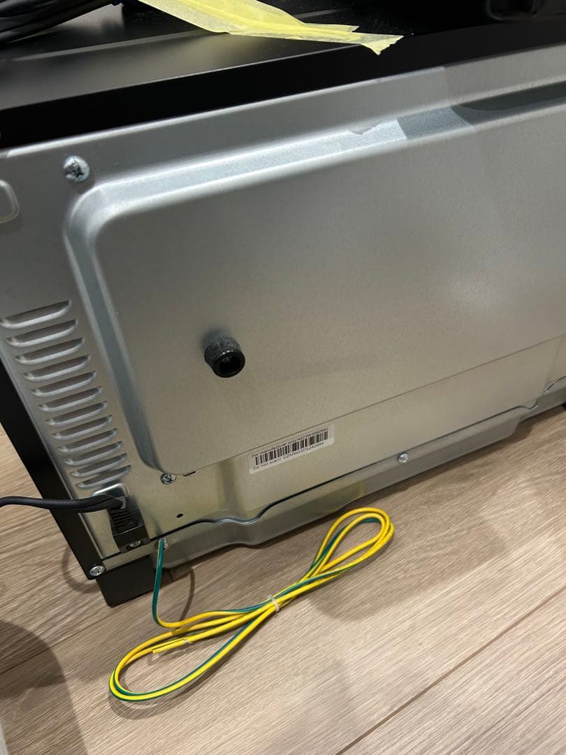 （ジャンク品）SHARP 電子オーブンレンジ RE-SD18 A-B 黒