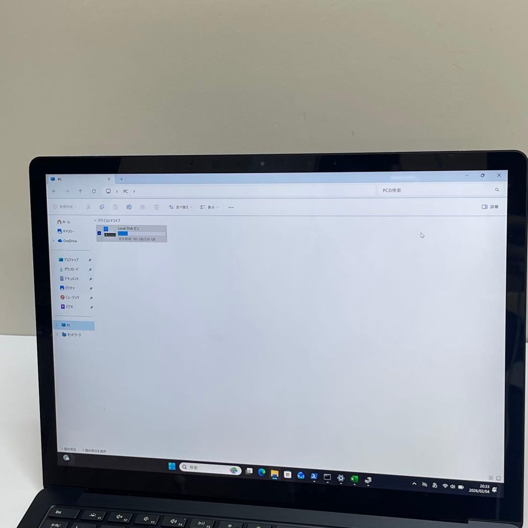 Windowsノート本体 #020 Surface Laptop 4 i7-1185G7 16GB 256