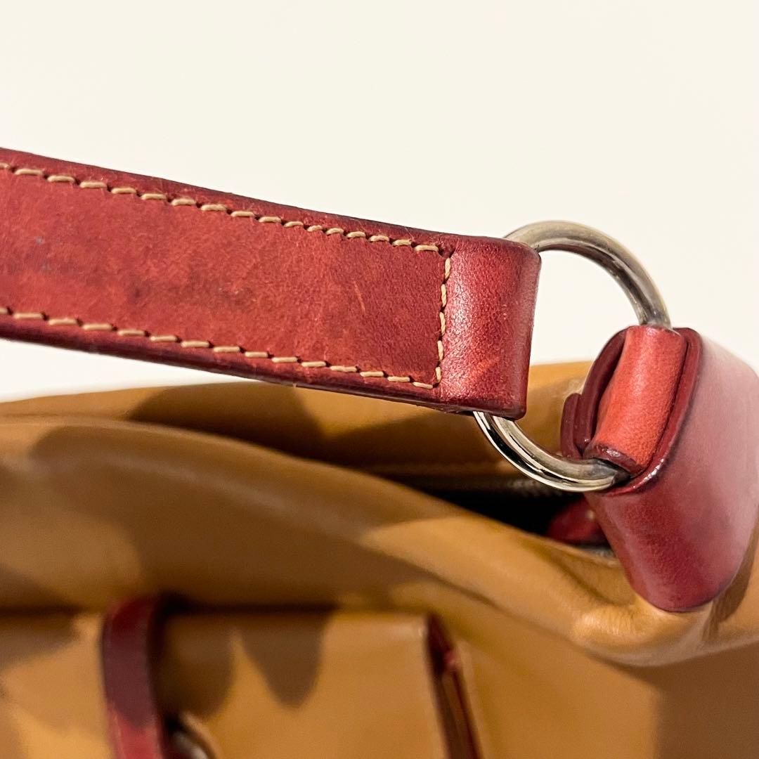 【希少】ハンティングワールド　ショルダーバッグ　ワンショルダーバッグ　レザー