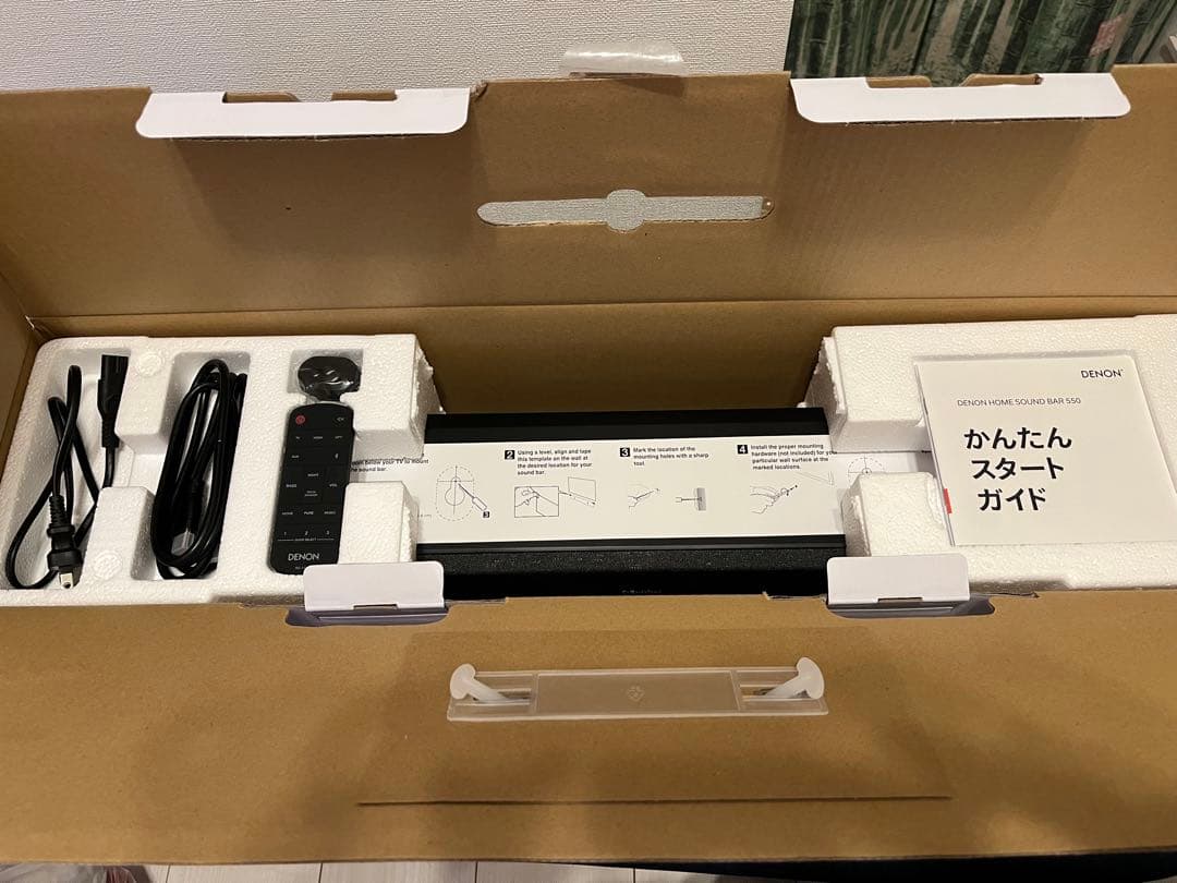 デノン サウンドバー DENON  SOUND BAR 550