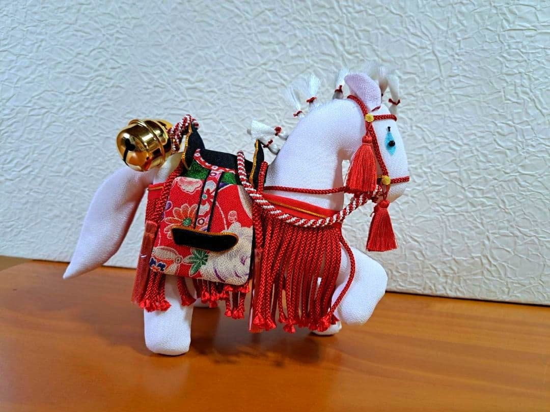 うま❖ちりめん細工❖干支❖人形