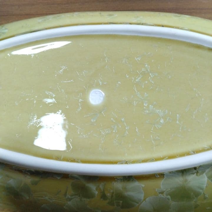 京都陶あん花結晶大皿