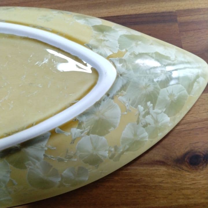 京都陶あん花結晶大皿