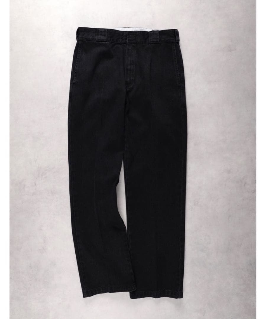 ディッキーズ ブラックデニム　874 ovy FJ