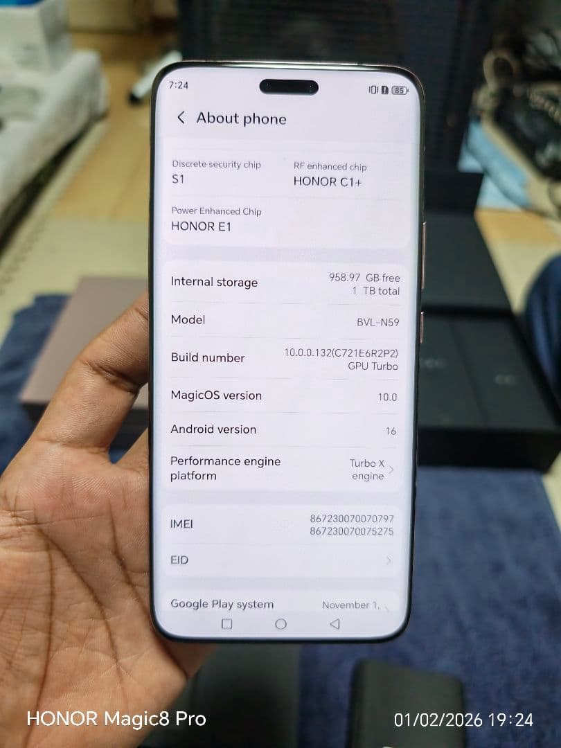 HONOR Magic 6 RSR グローバル版