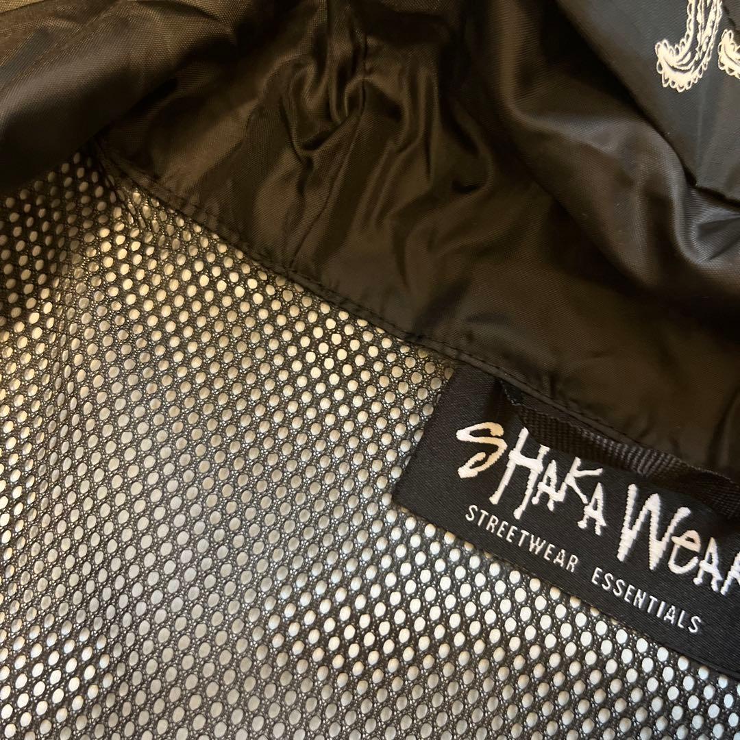 新品未使用！shaka wear ペイズリー柄　ナイロンジャケット