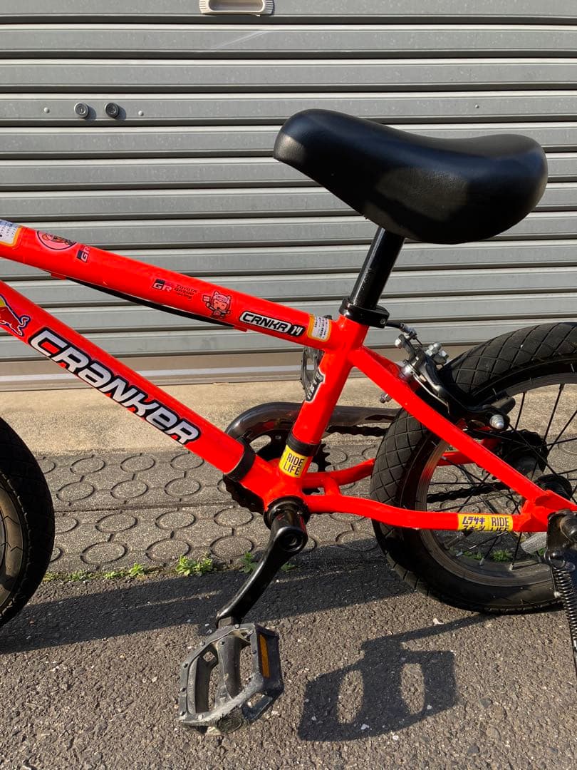 Badass company 　CRANKER 幼児用自転車 赤14インチ