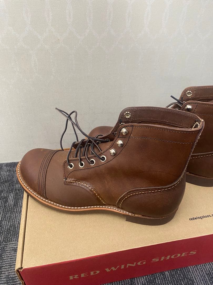 最終価格【新品未使用】レッドウィング8111 アイアンレンジャー　7 25センチ
