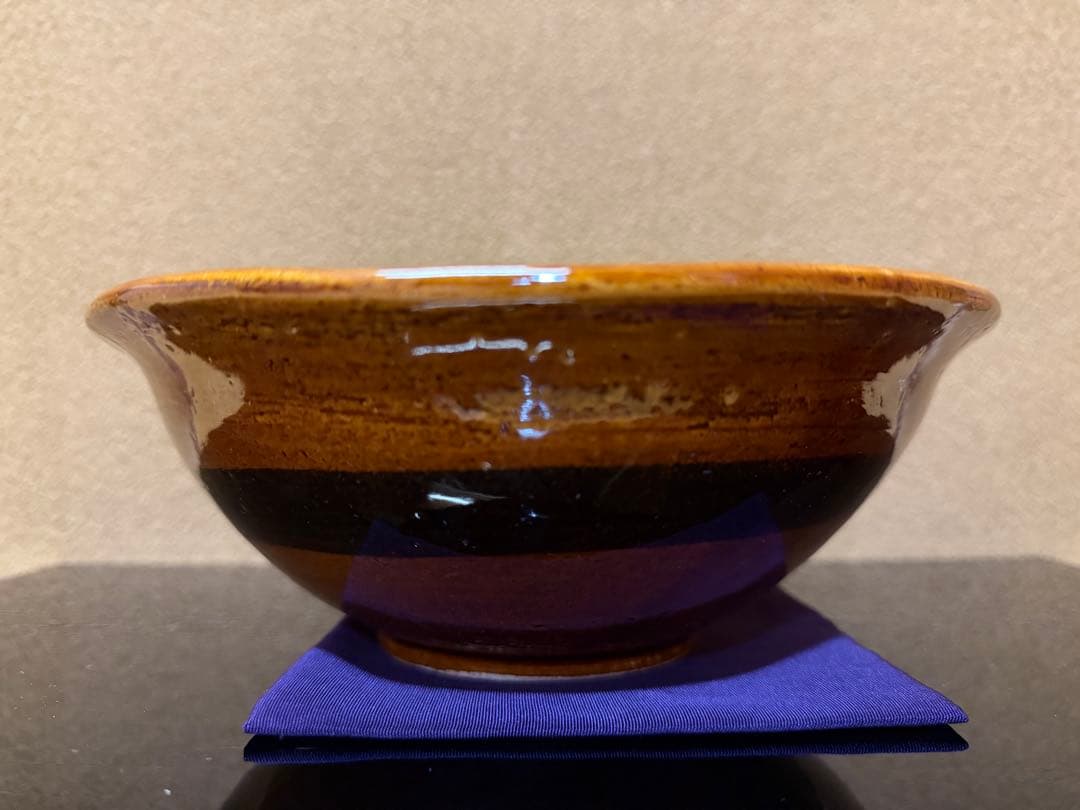 十一代大樋長左衛門　深沙羅　共箱