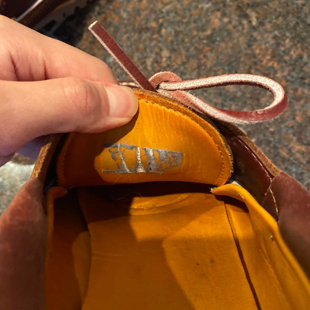 ティンバーランド　3eye バーガンディus8 箱付き