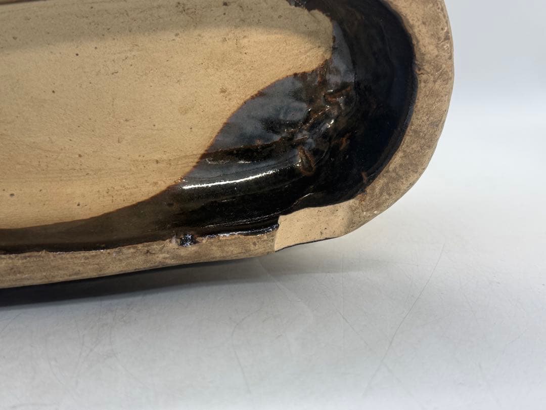 中国　明時代　磁州窯虎形枕　アンティーク　送料込み251217