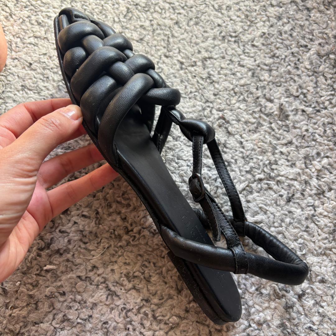 HEREU CABERSA サンダル ブラック 38