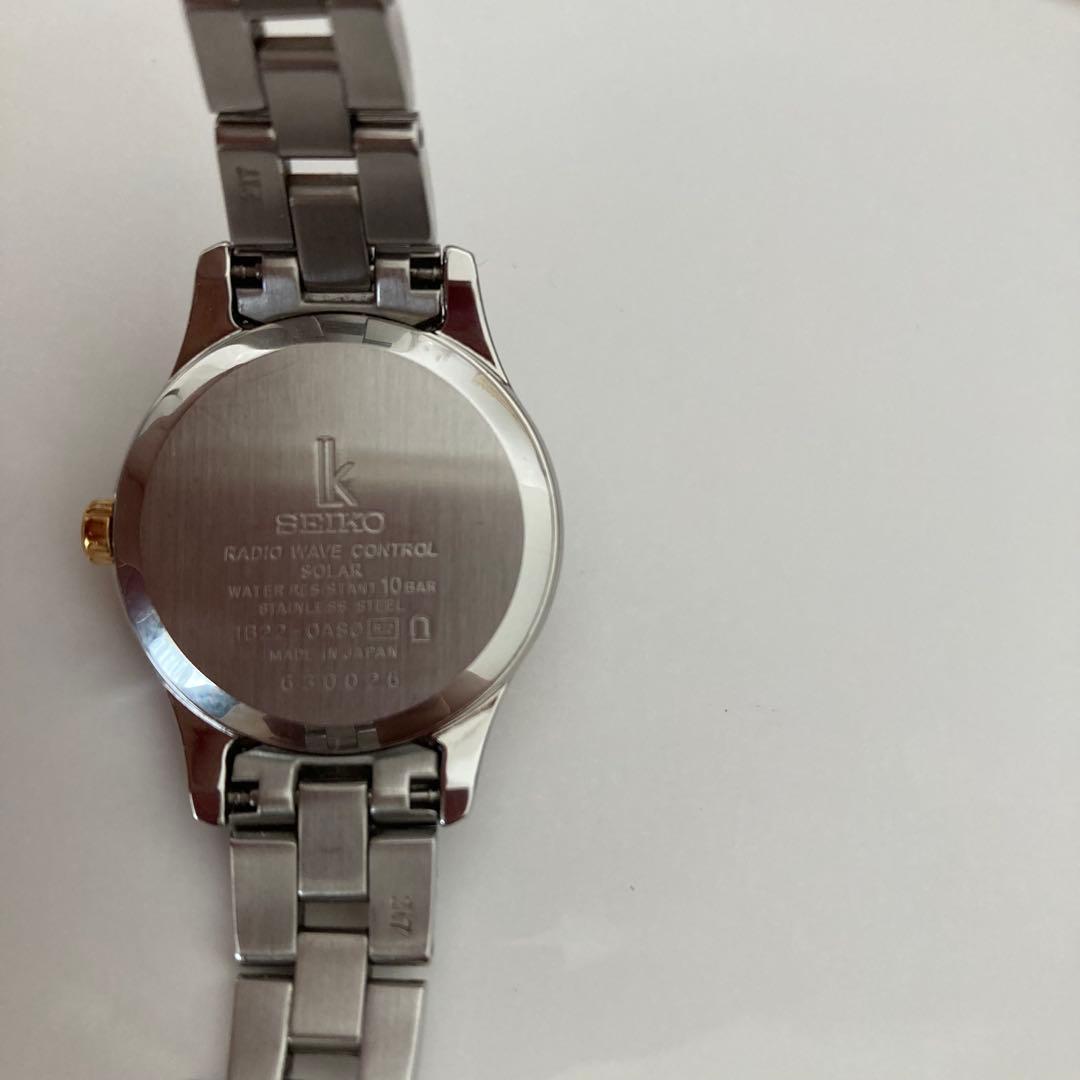SEIKO LUKIAソーラー　腕時計　美品　SSVW034