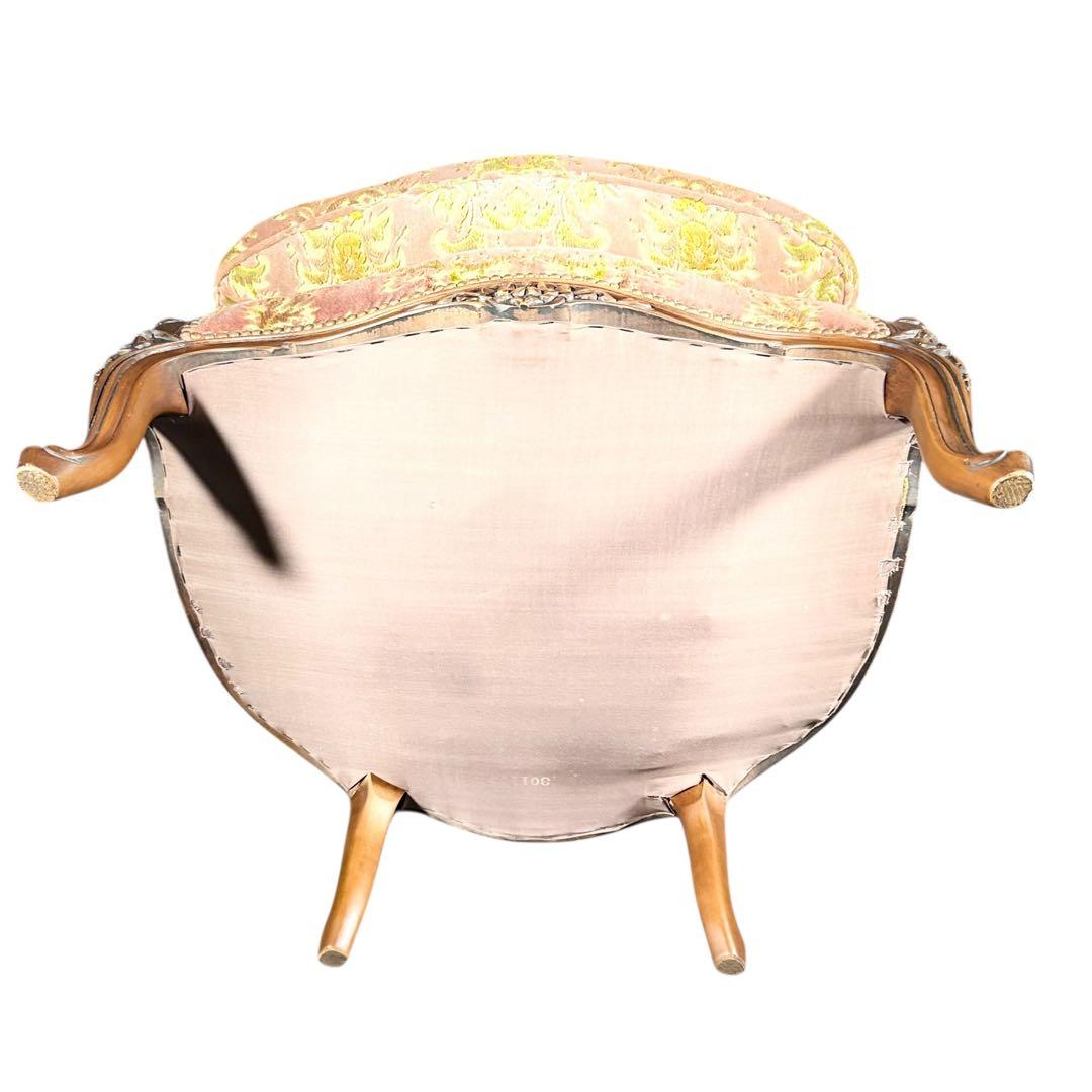 HR385 カリモク DOMANI ルイ15世 ロココ調　猫足 シングル