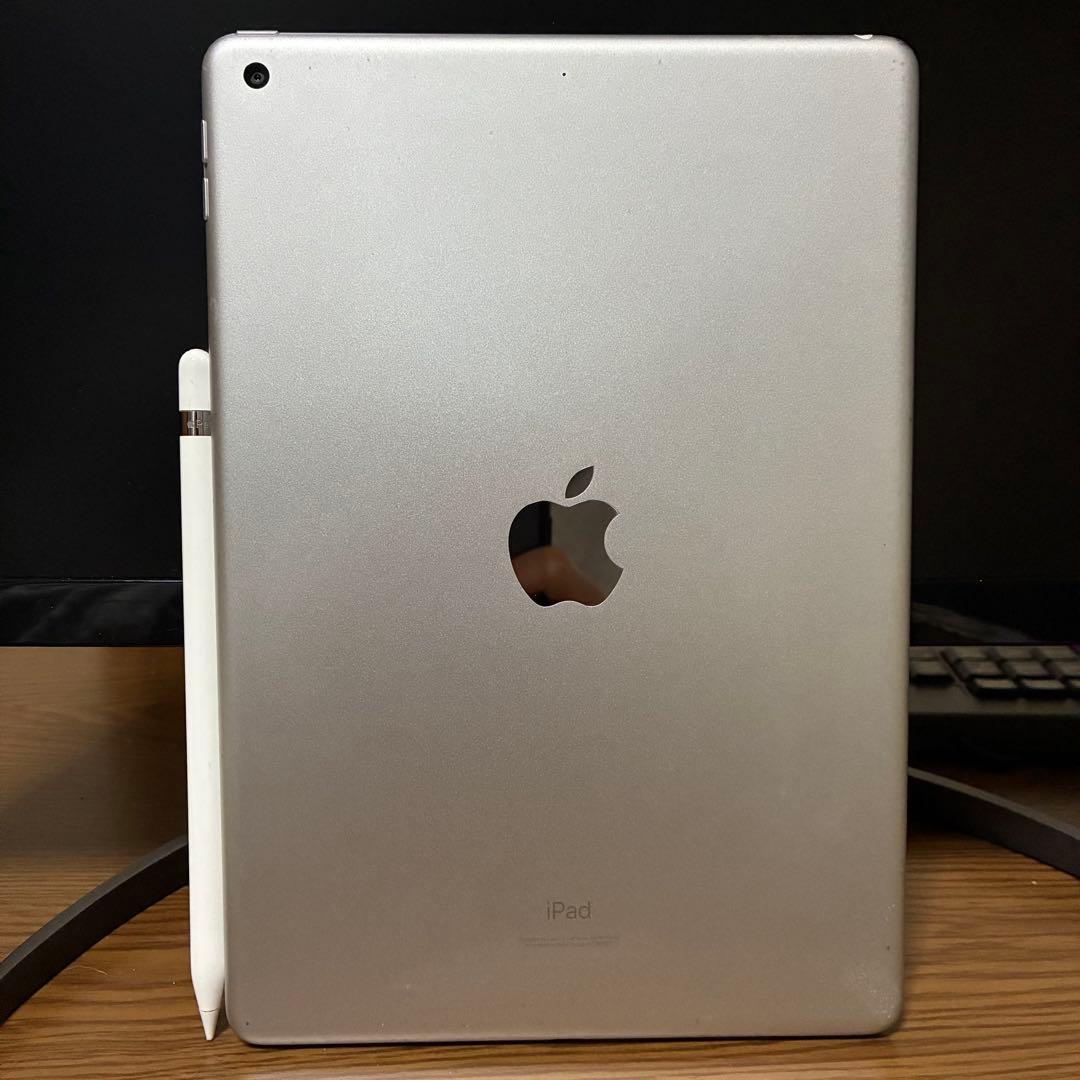 iPad 第9世代(シルバー) 64GB Apple pencil 付き