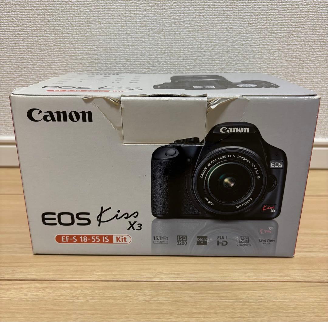 【美品】Canon EOS Kiss X3 デジタル一眼レフセット